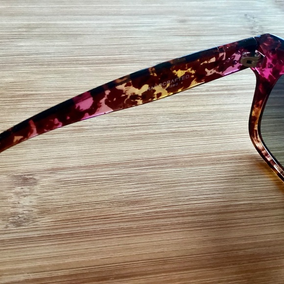 Prive Revaux Women’s Classic Polarized Sunglasses Purple Orange Tortoise Cat Eye - Picture 12 of 16